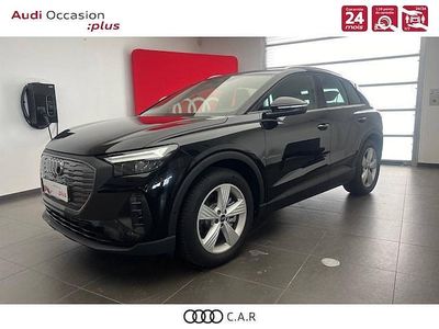 Noir mythe métallisé Occasion 2023 Audi Q4 e-tron Advanced SUV | 40 990 € (Prix assez cher)