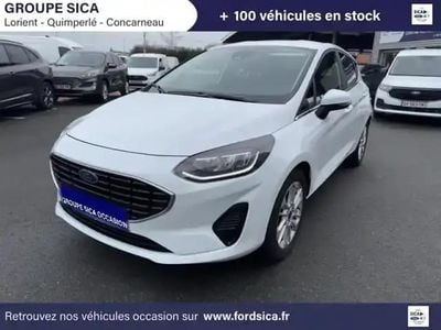 Blanc Occasion 2024 Ford Fiesta Titanium X Citadine | 18 490 € (Prix juste)