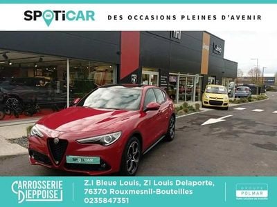 Rouge Occasion 2022 Alfa Romeo Stelvio Sprint SUV | 34 980 € (Prix juste)