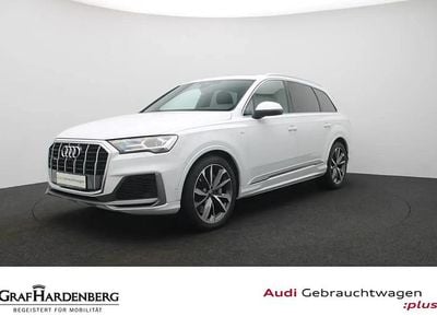 Blanc Occasion 2022 Audi Q7 S-Line SUV | 54 880 €