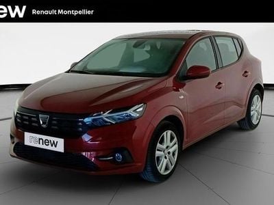 Rouge Occasion 2021 Dacia Sandero Comfort Citadine | 13 990 € (Prix juste)