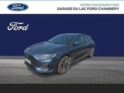 Bleu Occasion 2023 Ford Focus ST-Line Berline | 21 390 € (Prix juste)