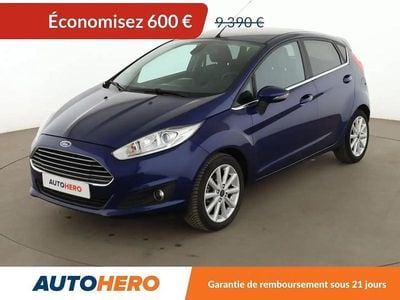 Bleu Occasion 2017 Ford Fiesta Titanium Citadine | 8 790 € (Bon prix)