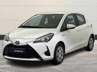 Blanc Occasion 2020 Toyota Yaris Hybrid Berline | 15 999 € (Bon prix)