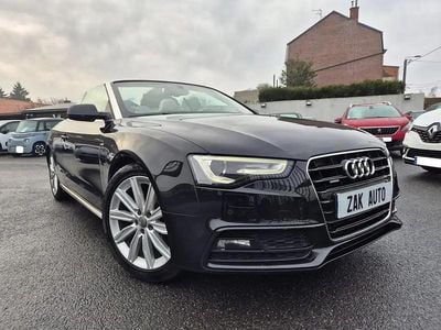 Occasion Audi A5 Cabriolet S-Line 218 ch (160 kW) 2016 Noir Cabriolet