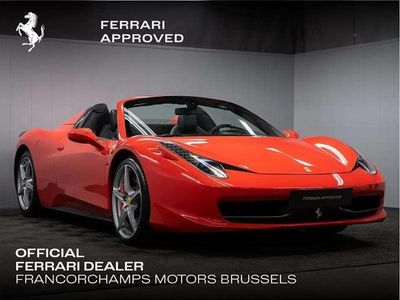 Rouge Occasion 2013 Ferrari 458 Cabriolet | 229 900 €