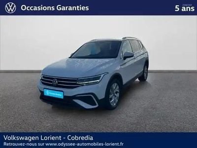Blanc Occasion 2022 VW Tiguan Allspace Business SUV | 33 990 € (Prix juste)