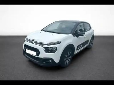 Blanc banquise (o) Occasion 2022 Citroën C3 PureTech Berline | 11 990 € (Bon prix)
