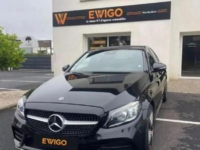 Noir Occasion 2019 Mercedes C180 AMG line Berline | 24 990 € (Prix juste)