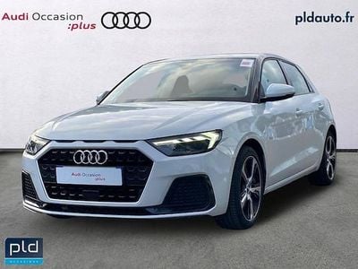 Occasion Audi A1 Sportback Advanced Plus 116 ch (85 kW) 2020 Blanc glacier métallisé Citadine