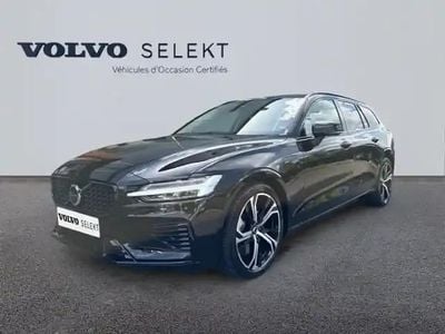Noir onyx métallisé Occasion 2024 Volvo V60 Plus Break | 48 999 € (Prix juste)