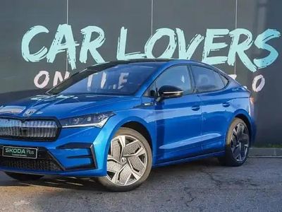 Bleu Occasion 2024 Skoda Enyaq iV RS SUV | 46 990 €