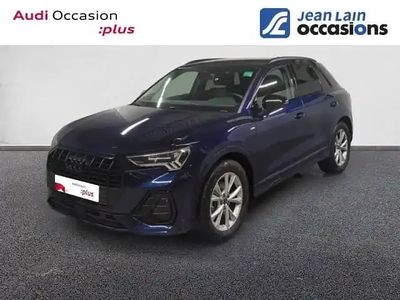 Bleu navarre métallisé Occasion 2025 Audi Q3 S-line plus SUV | 44 990 € (Prix assez cher)