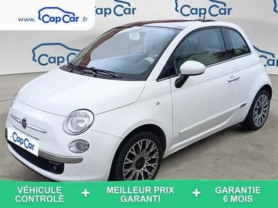 Blanc Occasion 2015 Fiat 500 Lounge Citadine | 6 690 € (Prix juste)
