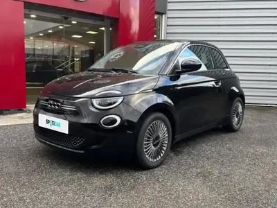 Nouvelle Fiat 500e Style 2025 Onyx black pastel Berline