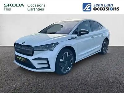 Blanc lune Occasion 2024 Skoda Enyaq iV RS SUV | 44 090 €