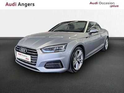 Argent fleuret métallisé Occasion 2018 Audi A5 Cabriolet Design Cabriolet | 37 950 € (Prix cher)