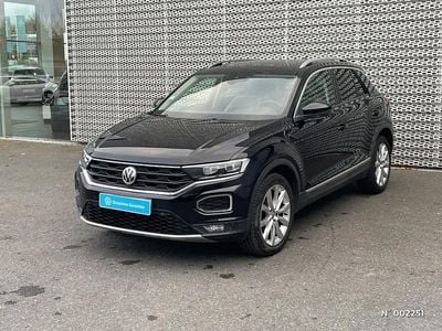 Noir Occasion 2018 VW T-Roc Exclusive SUV | 23 990 € (Prix assez cher)