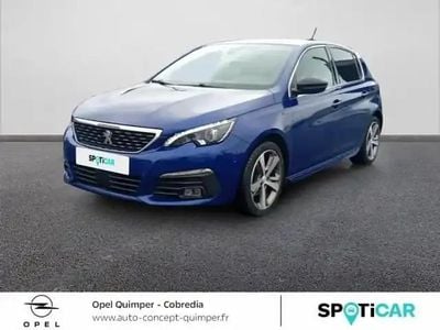 Bleu Occasion 2019 Peugeot 308 GT-line Berline | 12 490 € (Prix juste)