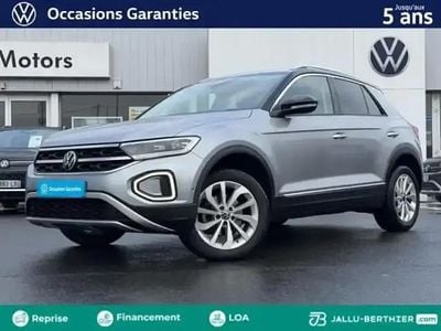 Occasion VW T-Roc Style 2023 Gris pyrite métallisée/toit noir SUV