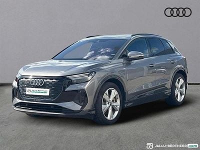 Gris typhon métallisé Occasion 2024 Audi Q4 e-tron Design SUV | 41 290 € (Super prix)