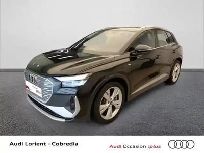 Noir mythique métallisé Occasion 2025 Audi Q4 e-tron S-Line SUV | 52 990 €