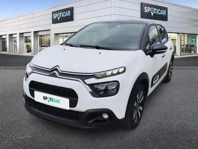 Blanc banquise (o) noir perla nera Occasion 2023 Citroën C3 PureTech Berline | 11 990 € (Prix juste)