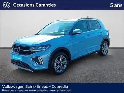 Bleu Occasion 2024 VW T-Cross R-line SUV | 27 990 € (Prix juste)