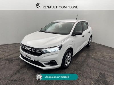 Blanc Occasion 2024 Dacia Sandero Essentiel Citadine | 11 990 € (Bon prix)