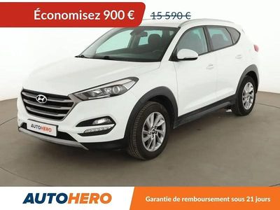 Blanc Occasion 2017 Hyundai Tucson SUV | 14 690 € (Prix juste)