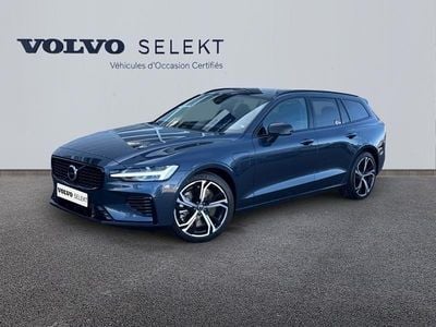 Bleu denim mã©tallisã© Nouvelle 2025 Volvo V60 Plus Break | 68 889 € (Prix cher)