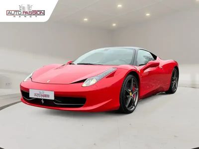 occasion Ferrari 458 Italia 4.5 V8 570cv F1 Rosso Corsa Pack Carbone