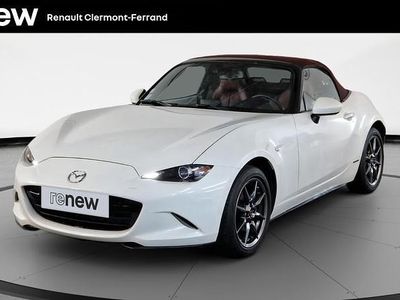Blanc Occasion 2020 Mazda MX5 Cabriolet | 28 990 €