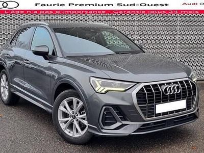 Occasion Audi Q3 S-Line 150 ch (110 kW) 2022 Gris daytona nacré SUV