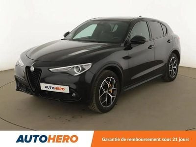 Noir Occasion 2017 Alfa Romeo Stelvio Super SUV | 24 790 € (Prix juste)