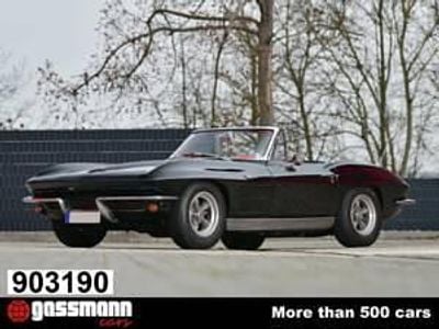 Occasion Chevrolet Corvette Stingray 340 ch (250 kW) 1963 Noir Cabriolet