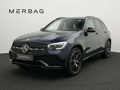 Bleu Occasion 2022 Mercedes GLC400d AMG line SUV | 41 990 €