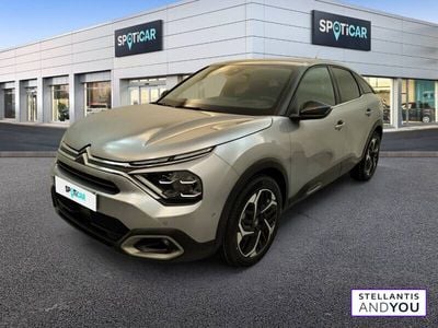 Gris Occasion 2022 Citroën C4 PureTech Berline | 17 589 € (Prix juste)
