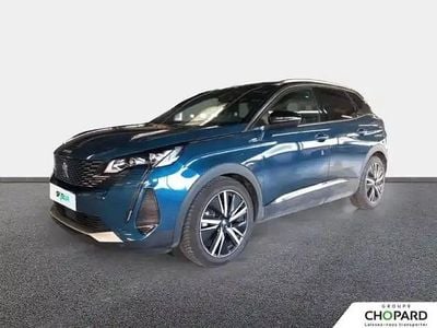 Bleu Occasion 2021 Peugeot 3008 GT | 23 490 € (Prix assez cher)