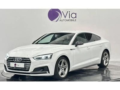Blanc Occasion 2018 Audi A5 S-Line Berline | 22 990 €