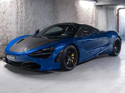Bleu Occasion 2017 McLaren 720S Coupé | 229 900 € (Prix assez cher)