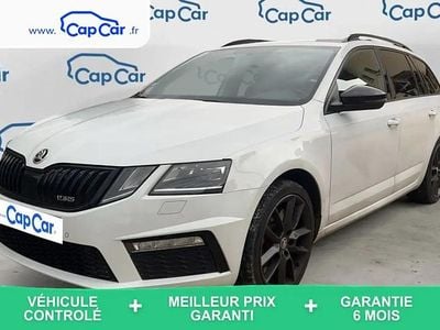 Blanc Occasion 2018 Skoda Octavia RS Break | 22 690 € (Bon prix)