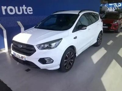 Blanc glacier Occasion 2019 Ford Kuga ST-Line SUV | 18 900 € (Prix assez cher)