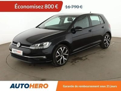 Noir Occasion 2018 VW Golf Berline | 15 990 € (Prix juste)