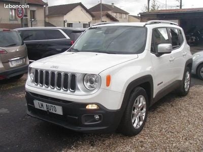 Blanc Occasion 2015 Jeep Renegade Limited SUV | 11 490 € (Prix juste)