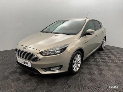 Occasion Ford Focus Titanium 125 ch (91 kW) 2016 Beige Berline