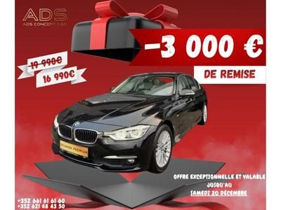 Noir Occasion 2017 BMW 318 Luxury Line Berline | 16 990 € (Bon prix)