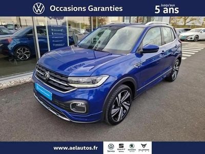 Bleu Occasion 2022 VW T-Cross R-line SUV | 19 980 € (Prix juste)
