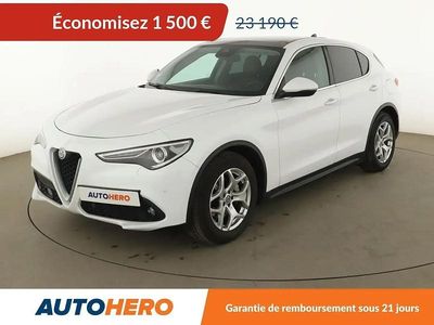 Blanc Occasion 2018 Alfa Romeo Stelvio Executive SUV | 21 690 € (Prix juste)