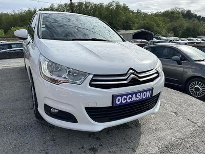 Blanc Occasion 2014 Citroën C4 PureTech Berline | 8 990 € (Prix cher)